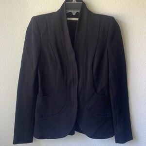 WILLOW jacket black blazer size 4 Career Business Casual